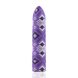 Custom Bullets - Rechargeable Snake Purple Magnetic Bullet 10V